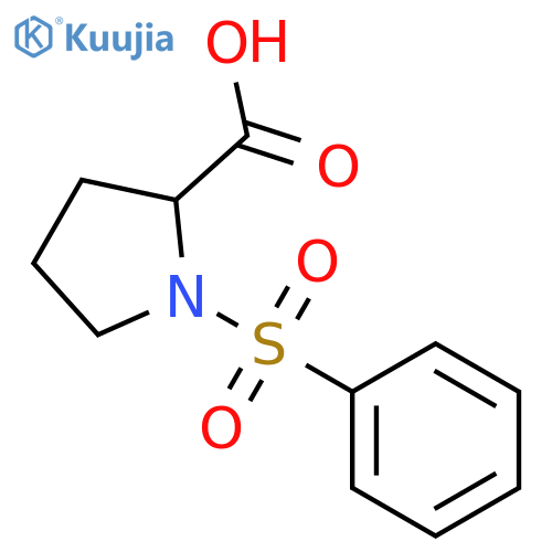 1-(Phenylsulfonyl)proline structure