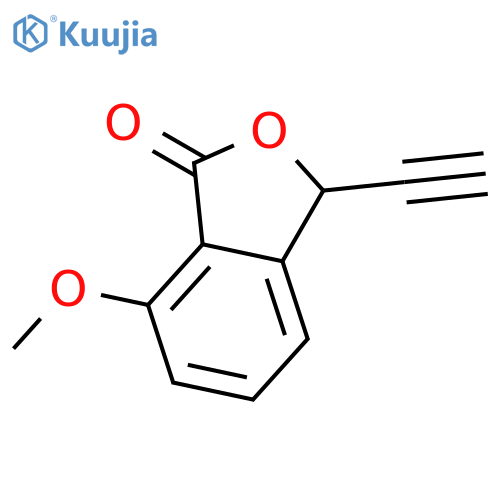 1(3H)-Isobenzofuranone, 3-ethynyl-7-methoxy- structure