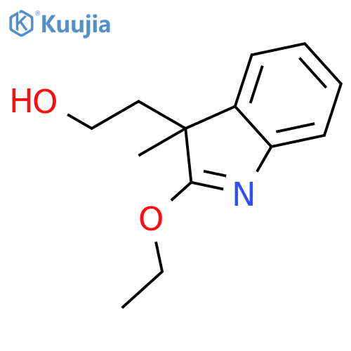 2-(2-ethoxy-3-methyl-3H-indol-3-yl)ethanol structure