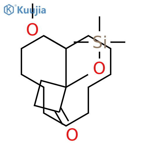 Cyclobutanone, 2-(1-methoxycyclododecyl)-2-[(trimethylsilyl)oxy]- structure