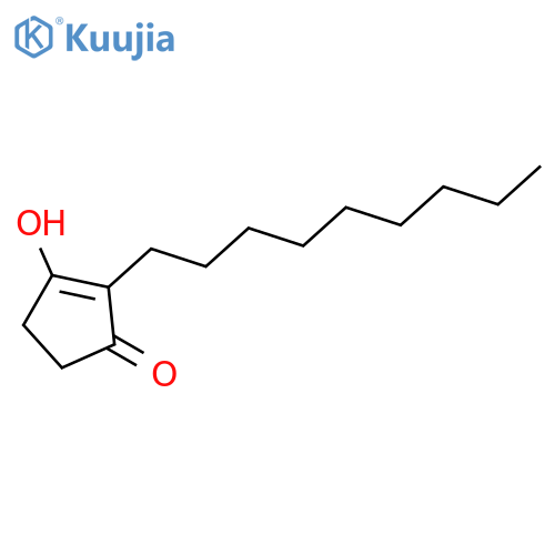 2-Cyclopenten-1-one,3-hydroxy-2-nonyl- structure
