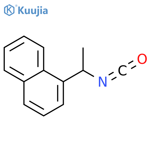 1-(1-isocyanatoethyl)naphthalene structure