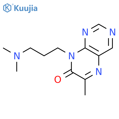 7(8H)-Pteridinone, 8-[3-(dimethylamino)propyl]-6-methyl- structure