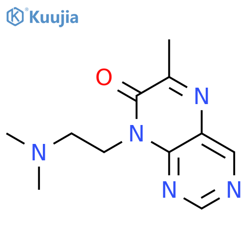 7(8H)-Pteridinone,8-[2-(dimethylamino)ethyl]-6-methyl- structure
