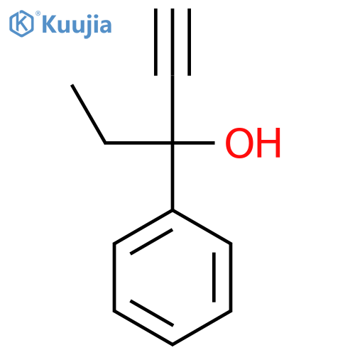 3-Phenyl-pent-1-yn-3-ol structure