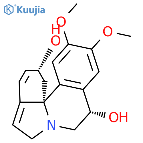 (+)-11α-Hydroxyerythravine structure