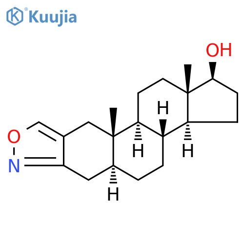 17beta-Hydroxy-androstano[3,2-c]isoxazole structure