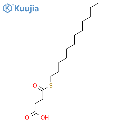 Butanoic acid,4-(dodecylthio)-4-oxo- structure