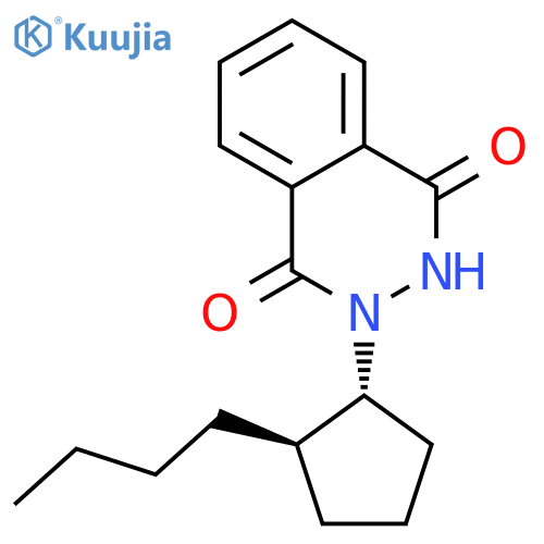 1,4-Phthalazinedione, 2-[(1R,2R)-2-butylcyclopentyl]-2,3-dihydro-, rel- structure