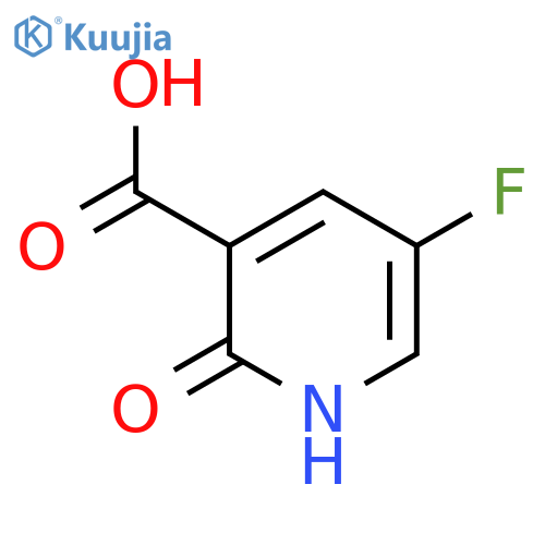 5-fluoro-2-hydroxypyridine-3-carboxylic acid structure
