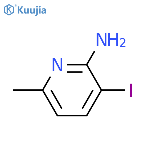 3-Iodo-6-methylpyridin-2-amine structure