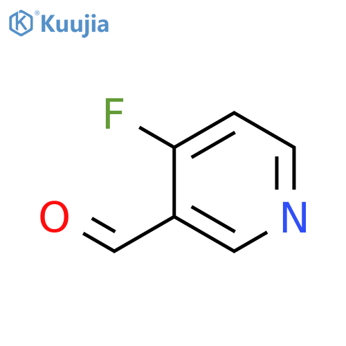 4-fluoropyridine-3-carbaldehyde structure
