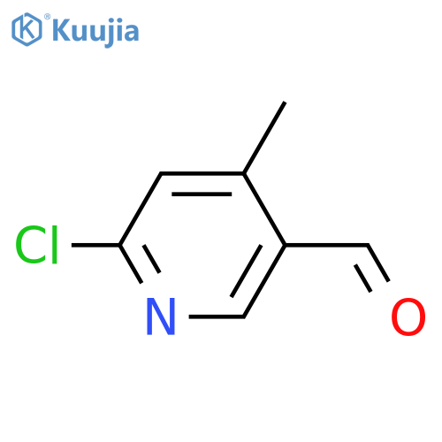 2-Chloro-5-formyl-4-picoline structure