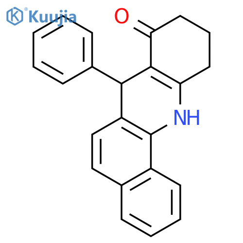 Benz[c]acridin-8(9H)-one, 7,10,11,12-tetrahydro-7-phenyl- structure