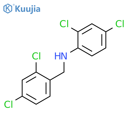 Benzenemethanamine, 2,4-dichloro-N-(2,4-dichlorophenyl)- structure