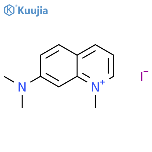 QUINOLINIUM, 7-(DIMETHYLAMINO)-1-METHYL-, IODIDE structure