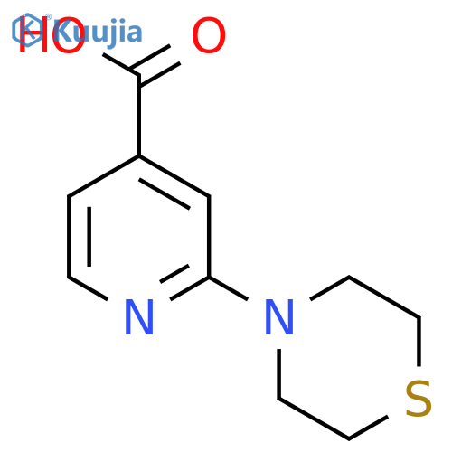 2-thiomorpholinoisonicotinic Acid structure