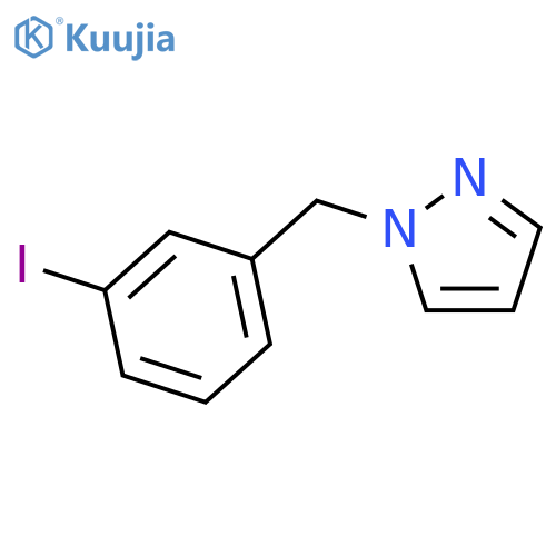 1-(3-Iodobenzyl)-1H-pyrazole structure