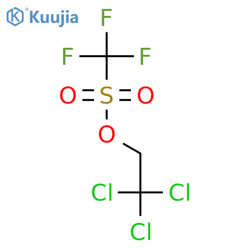2,2,2-trichloroethyl trifluoromethanesulfonate structure