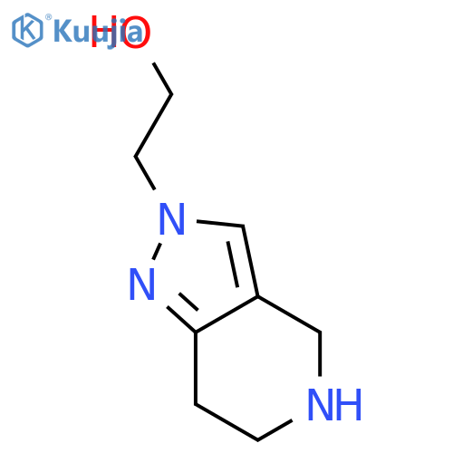 2-(4,5,6,7-tetrahydropyrazolo[4,3-c]pyridin-2-yl)ethanol structure