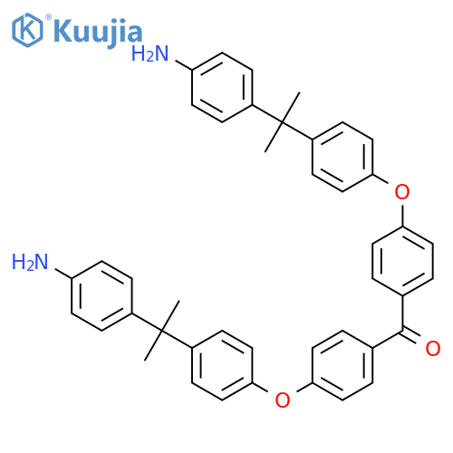 Methanone, bis[4-[4-[1-(4-aminophenyl)-1-methylethyl]phenoxy]phenyl]- structure