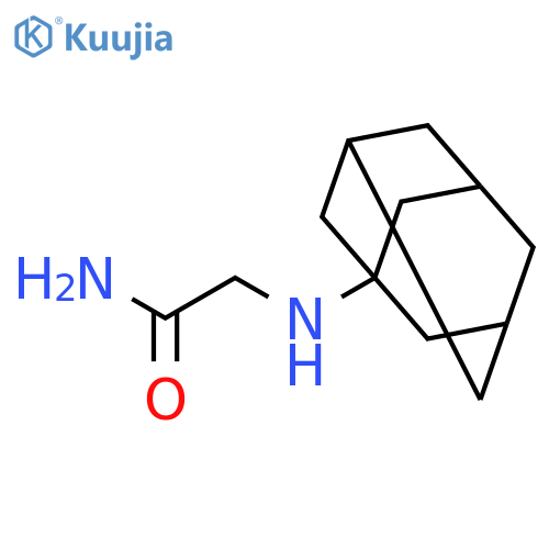 Acetamide, 2-(tricyclo[3.3.1.13,7]dec-1-ylamino)- structure