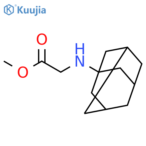 methyl 2-(adamantan-1-yl)aminoacetate structure