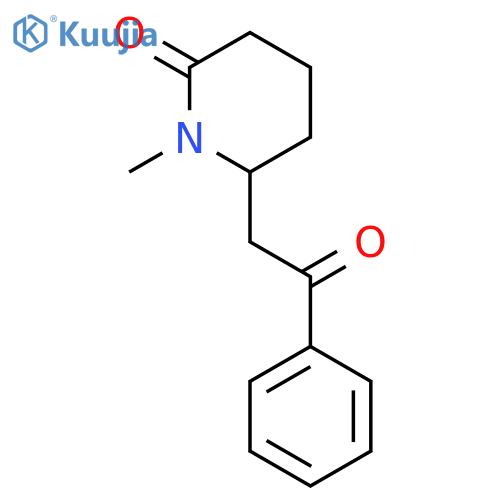 2-Piperidinone, 1-methyl-6-(2-oxo-2-phenylethyl)- structure