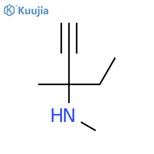 1-Pentyn-3-amine, N,3-dimethyl- structure