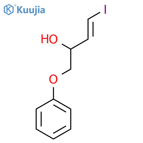 3-Buten-2-ol, 4-iodo-1-phenoxy-, (E)- structure