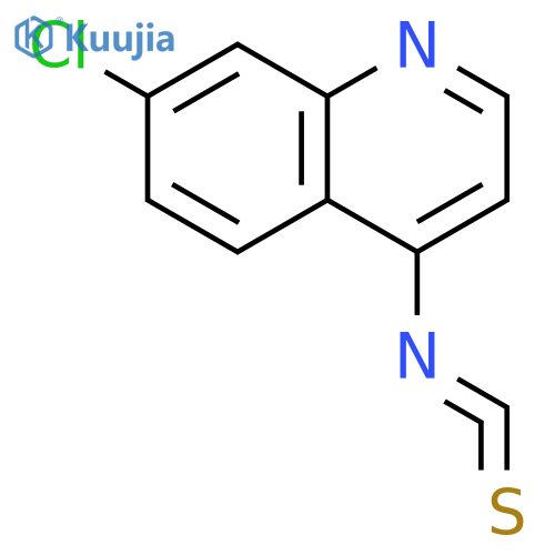 7-chloro-4-isothiocyanatoquinoline structure