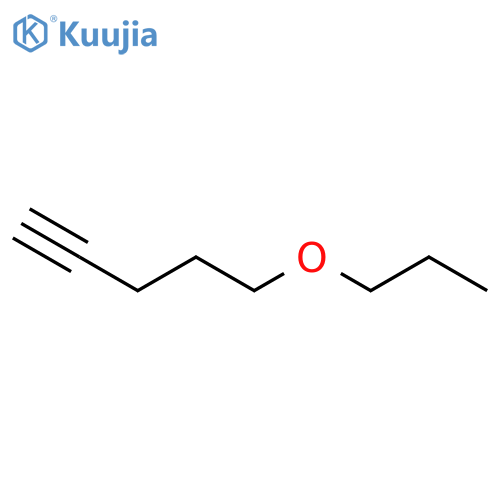 1-Pentyne, 5-propoxy- structure