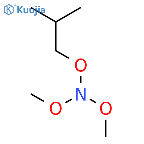 Hydroxylamine, N,N-dimethoxy-O-(2-methylpropyl)- structure