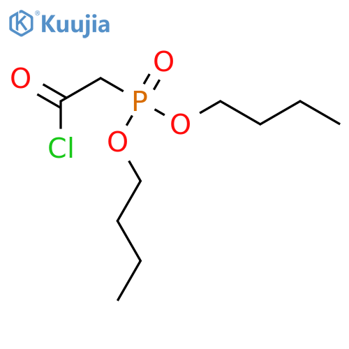 Phosphonic acid, (2-chloro-2-oxoethyl)-, dibutyl ester structure