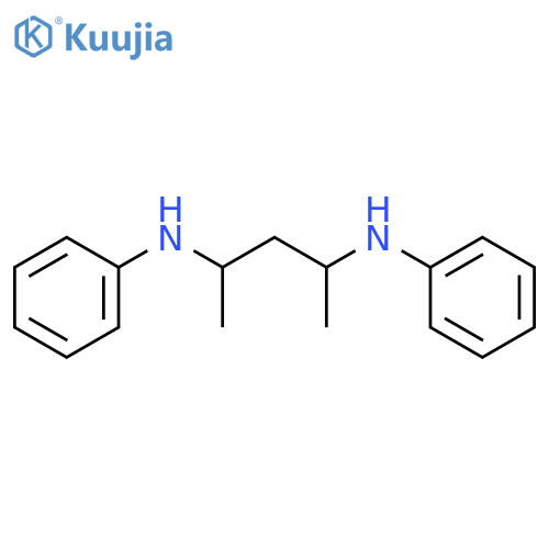 2,4-Pentanediamine, N,N'-diphenyl- structure
