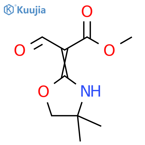 Propanoic acid, 2-(4,4-dimethyl-2-oxazolidinylidene)-3-oxo-, methylester structure