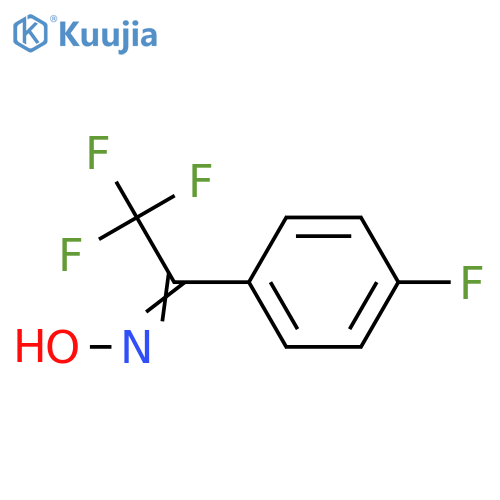 Ethanone, 2,2,2-trifluoro-1-(4-fluorophenyl)-, oxime structure
