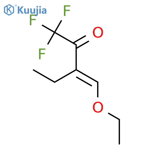 2-PENTANONE, 3-(ETHOXYMETHYLENE)-1,1,1-TRIFLUORO- structure
