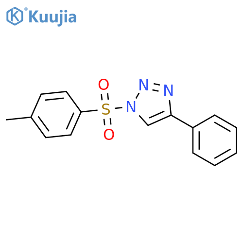 1H-1,2,3-TRIAZOLE, 1-[(4-METHYLPHENYL)SULFONYL]-4-PHENYL- structure