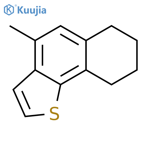 NAPHTHO[1,2-B]THIOPHENE, 6,7,8,9-TETRAHYDRO-4-METHYL- structure