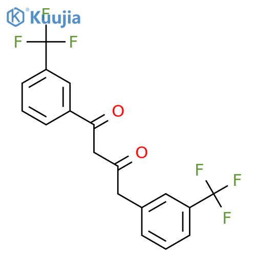 1,3-Butanedione, 1,4-bis[3-(trifluoromethyl)phenyl]- structure