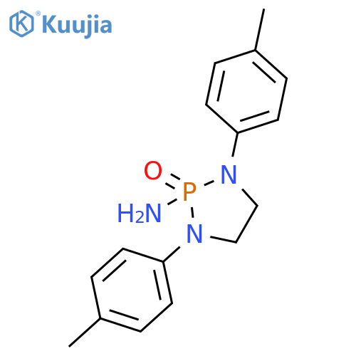 1,3,2-Diazaphospholidin-2-amine, 1,3-bis(4-methylphenyl)-, 2-oxide structure