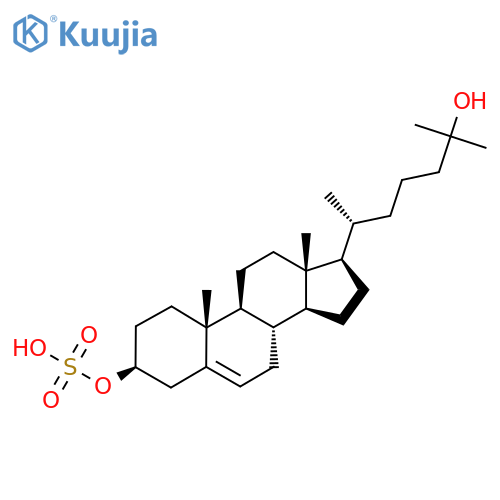 5-Cholesten-3beta-25-diol-3-sulfate structure