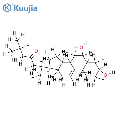 24,25-Dihydro-3,6-Dihydroxycholesta-9(11),24-dien-23-one structure