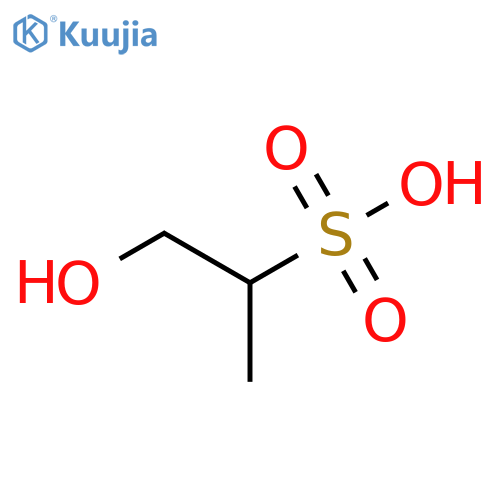 2-Propanesulfonic acid, 1-hydroxy- structure
