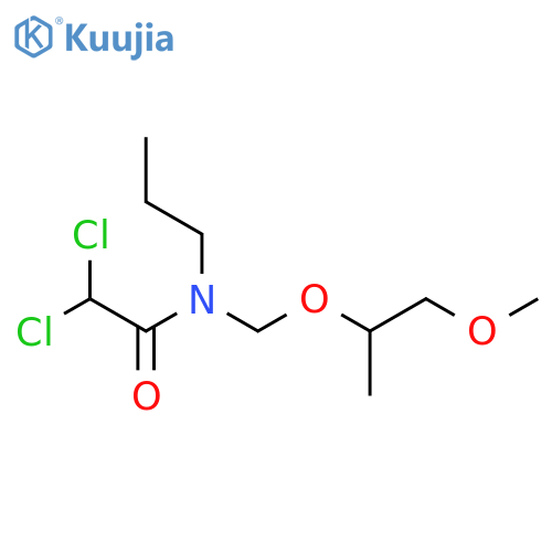 Acetamide, 2,2-dichloro-N-[(2-methoxy-1-methylethoxy)methyl]-N-propyl- structure