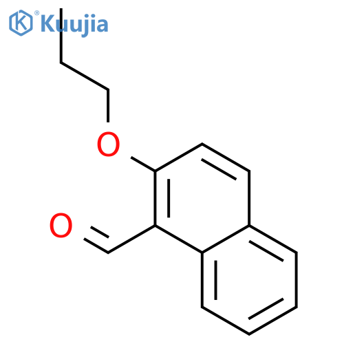 2-propoxynaphthalene-1-carbaldehyde structure