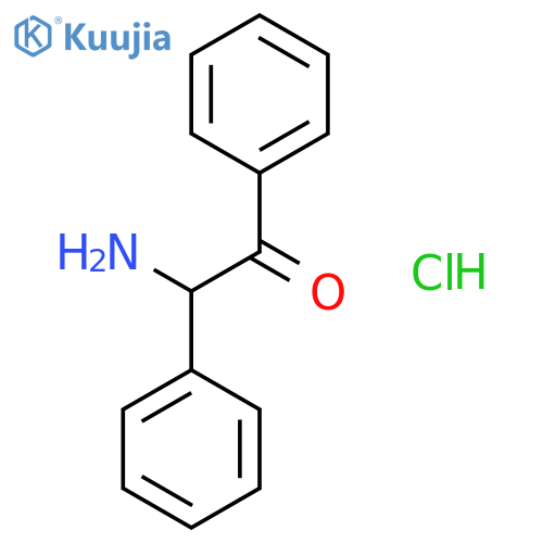 2-Amino-1,2-diphenylethan-1-one Hydrochloride structure
