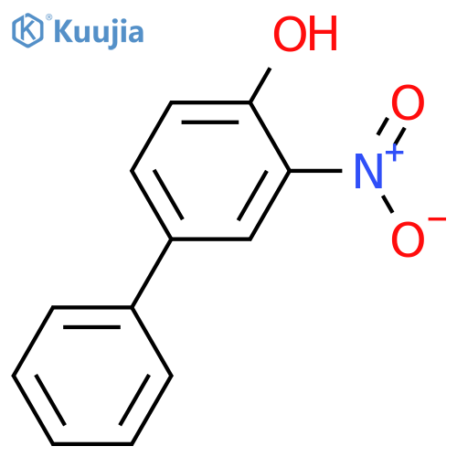 4-Hydroxy-3-nitrobiphenyl structure