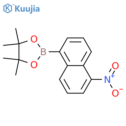 5-Nitronaphthalene-1-boronic acid structure